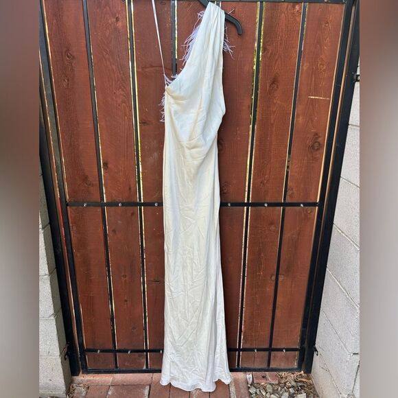 Made by ILA white silk gown size XS NWT - Picture 2 of 11